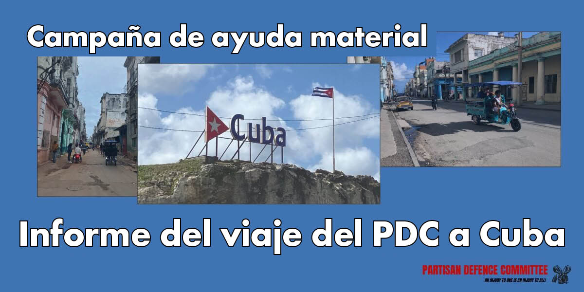 Informe del viaje del PDC a Cuba