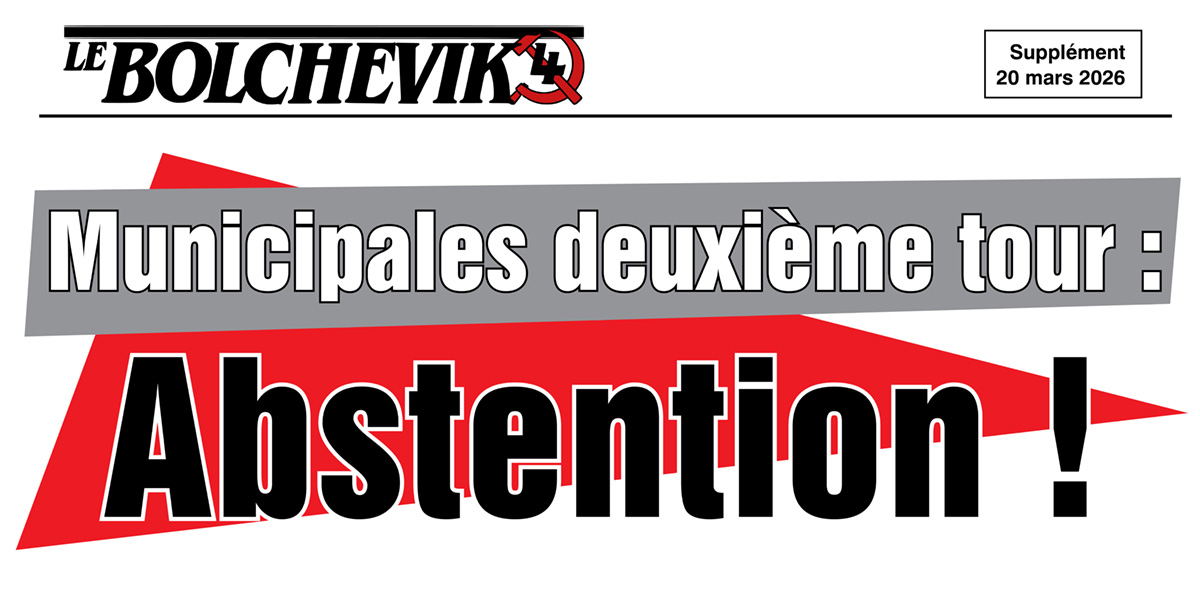 Municipales deuxième tour : Abstention !