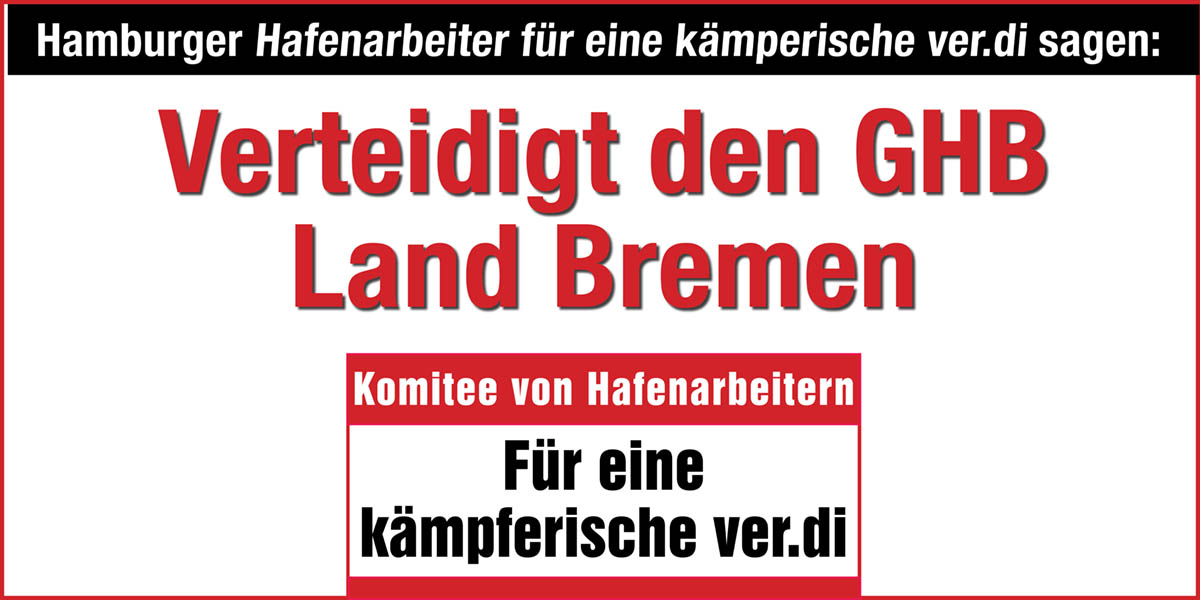 Verteidigt den GHB Land Bremen