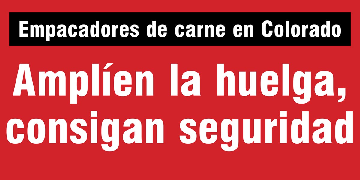 Empacadores de carne en Colorado